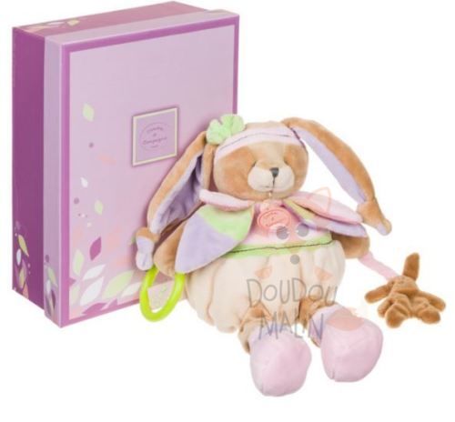  lila lapin pantin dactivité beige rose violet vert 